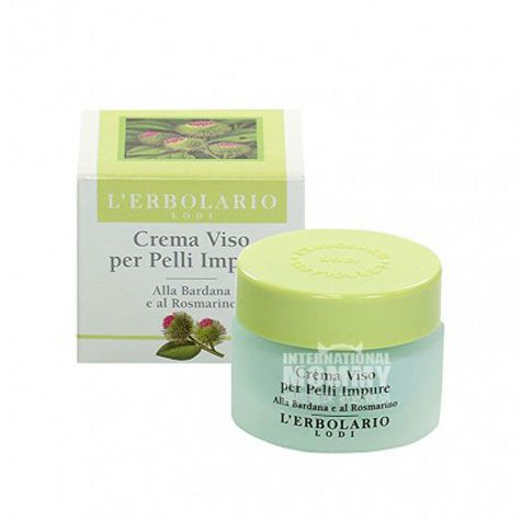 L  ERBOLARIO 이탈리안로즈마리우엉보습크림해외버전