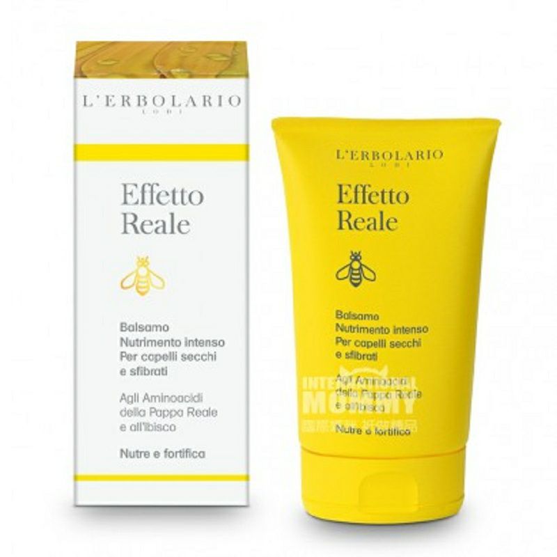 L  ERBOLARIO 이탈리안로얄젤리모이스춰라이징헤어크림해외판