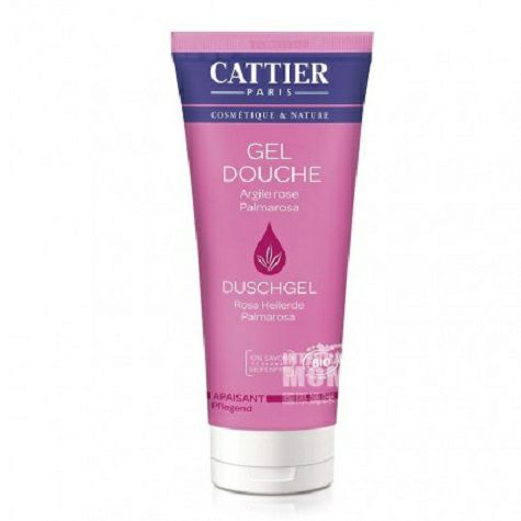 Cattier 프랑스분말진흙장미잔디샤워젤해외버전