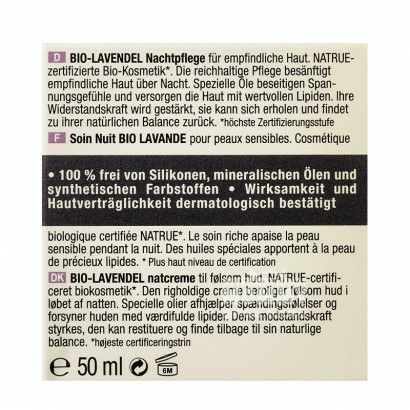 Dr,Scheller 독일유기라벤더안티-민감성리페어밸런스나이트크림해외버전