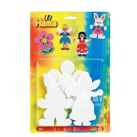 Hama 독일구슬삽입도구템플릿  (토끼,꽃,천사) 해외버전