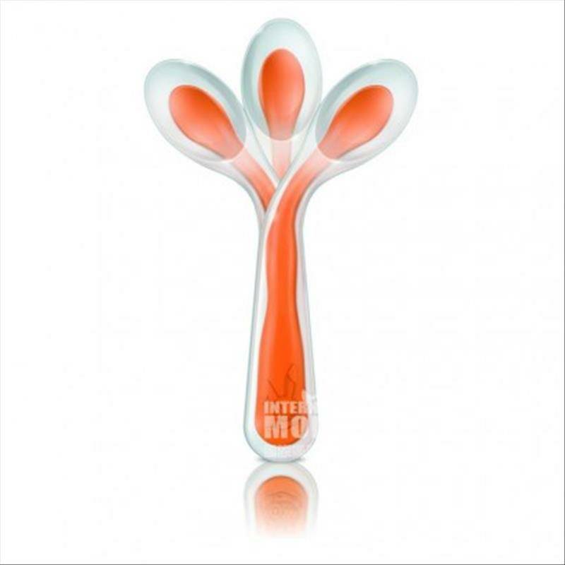 PHILIPS 미국 AVENT 신안이베이비실리콘소프트스푼해외버전