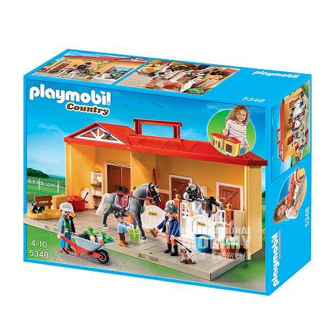 Playmobil 독일 Mobi World 휴대용말농장세트해외판