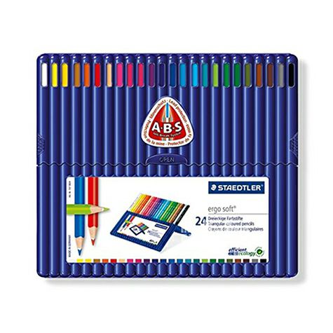 STAEDTLER 독일 24 색수용성컬러연필해외판