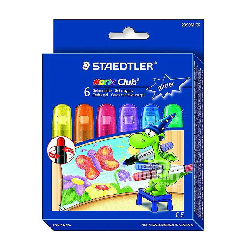 STAEDTLER 독일박스형 6 색크레용해외판