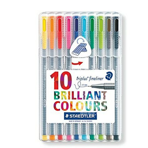 STAEDTLER 독일 10 색스케치훅펜해외판