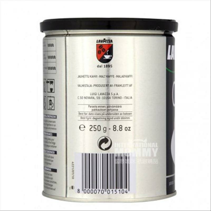 LAVAZZA 이탈리아클럽커피가루통조림 * 2 해외버전