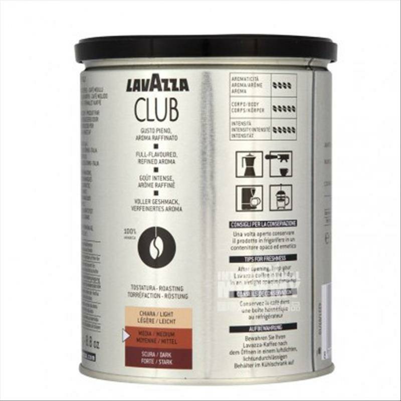 LAVAZZA 이탈리아클럽커피가루통조림 * 2 해외버전