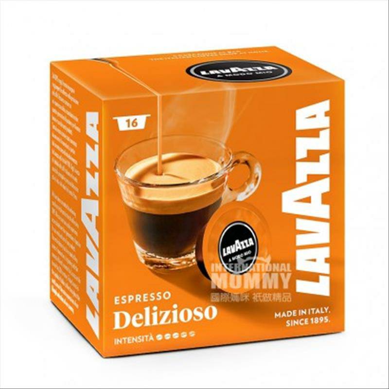 LAVAZZA 이탈리안노란색맛있는캡슐커피박스 * 2 해외버전