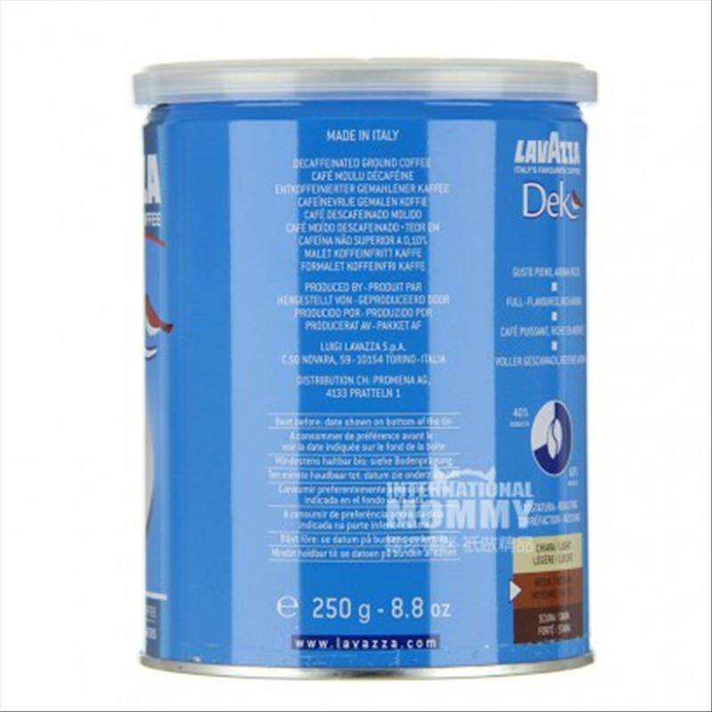 LAVAZZA 이탈리아디카페인커피가루통조림 * 2 해외버전