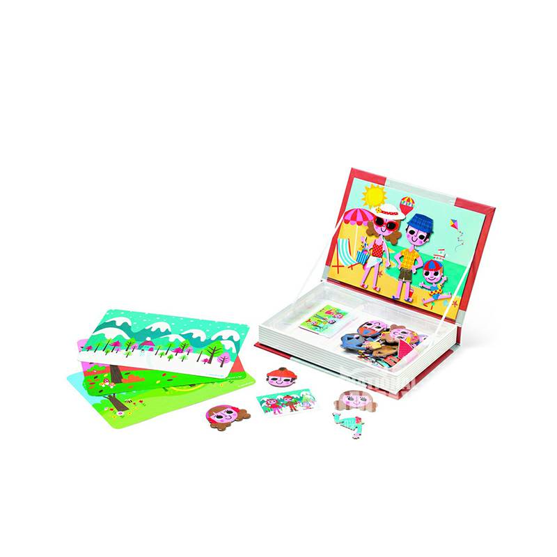 Janod 프랑스사계절스타일마술자기보물상자해외버전