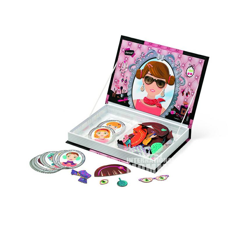 Janod 프랑스아름다움메이크업마술자석보물상자해외버전