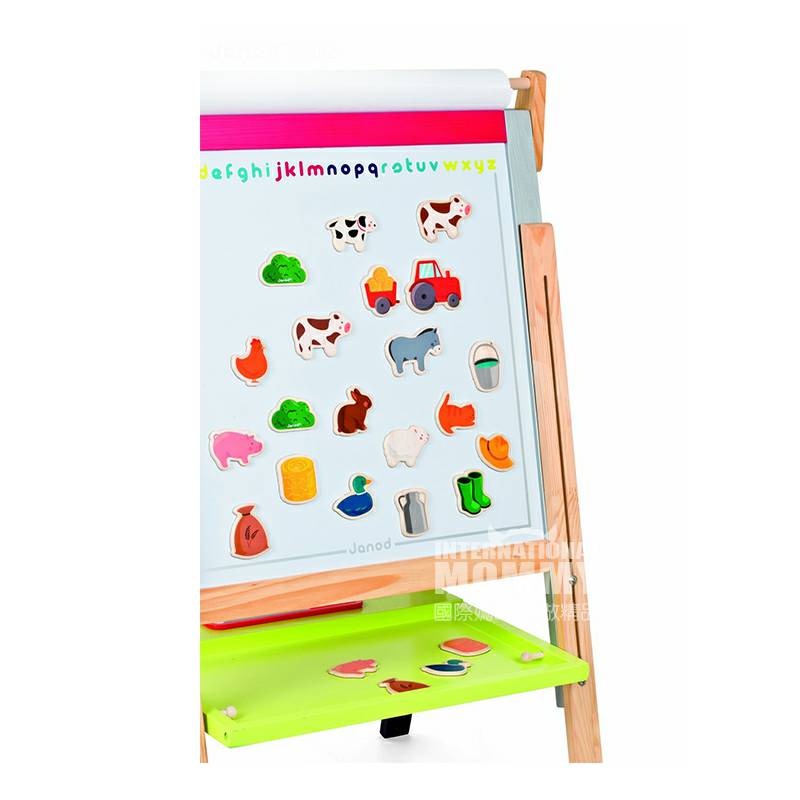 Janod 프랑스어나무타일농장테마해외버전