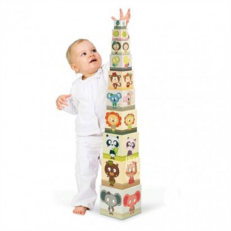 Janod 프랑스동물스택타워해외판