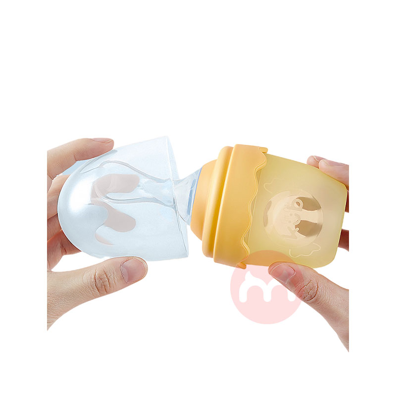 KUB 아기 쌀 시리얼 스푼 우유 병 실리콘 짜기 수유 스푼