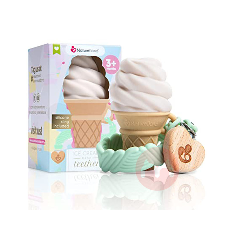 NatureBond 독일 오리지널 아이스크림 치아 장난감