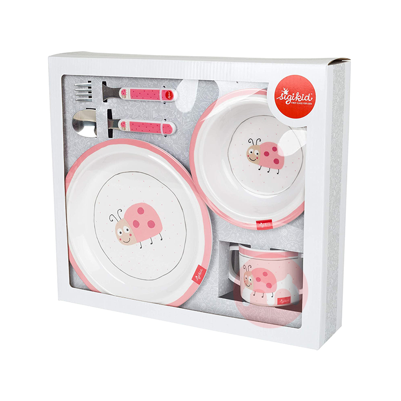 SIGIKID 어린이 식기 세트 무당벌레 해외 현지 오리지널