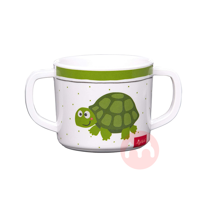SIGIKID 어린이용 식기세트, 거북이, 해외 현지 오리지널