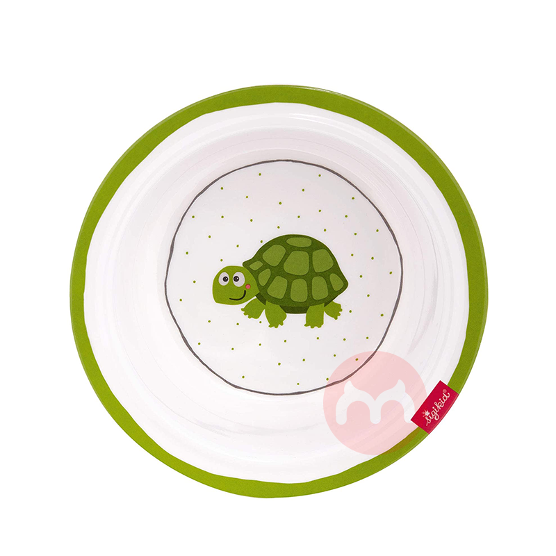 SIGIKID 어린이용 식기세트, 거북이, 해외 현지 오리지널