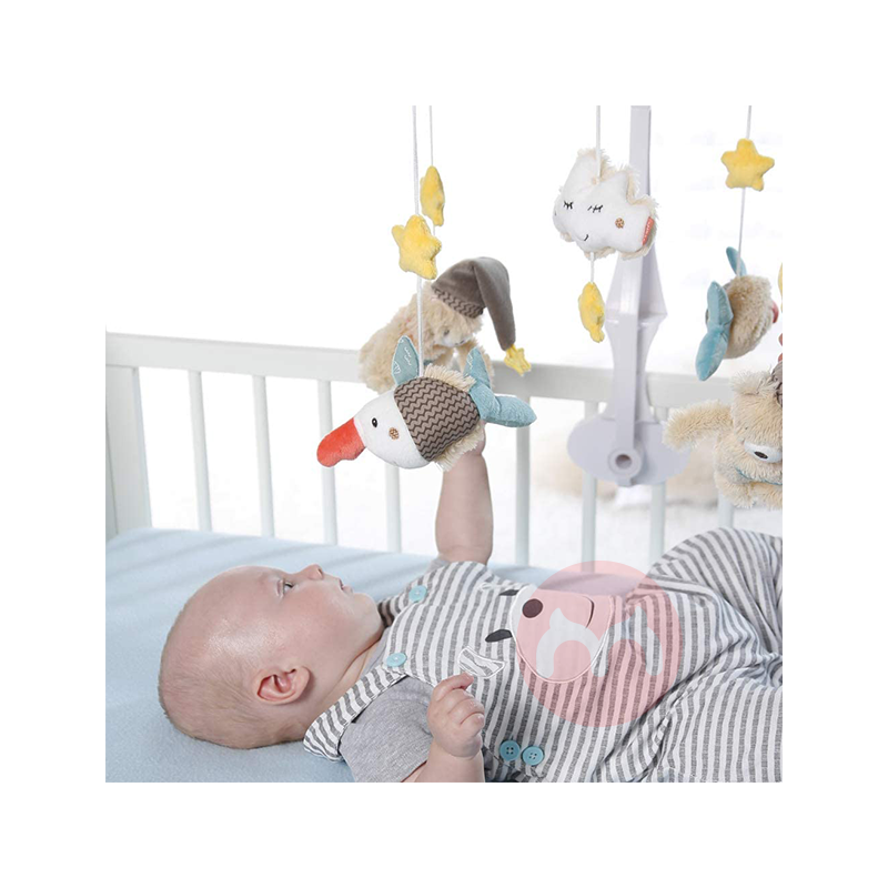 Baby FEHN 독일 베이비 뮤직 침대 벨 브루노 베어와 친구들 해외 현지 오리지널