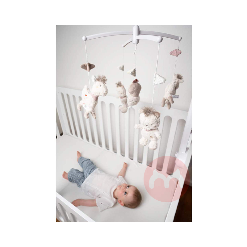 Baby FEHN 독일 베이비 뮤직 베드 벨 라마와 베어 오리지널 해외