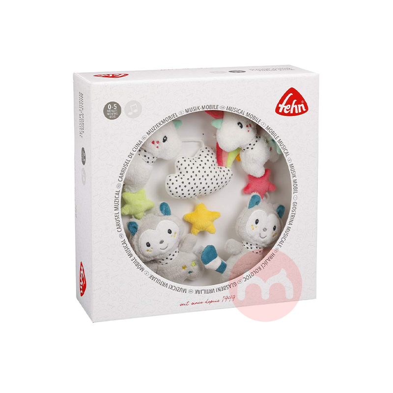 Baby FEHN 독일 아기 음악 침대방울 고양이 유니콘 해외 원작