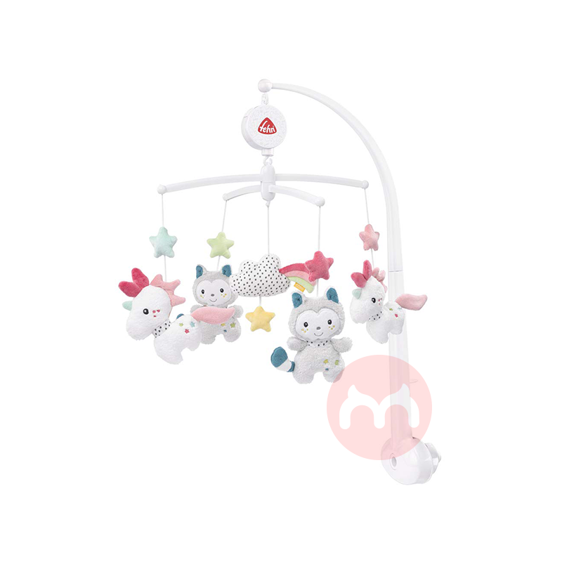 Baby FEHN 독일 아기 음악 침대방울 고양이 유니콘 해외 원작