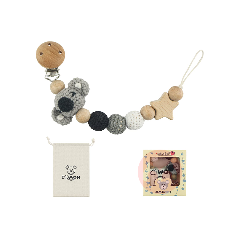 RUBY 목제 젖꼭지 체인 코알라 해외 ​​현지 오리지널