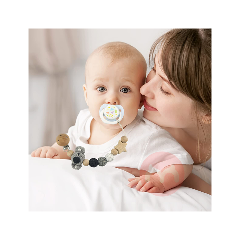 RUBY 목제 젖꼭지 체인 코알라 해외 ​​현지 오리지널