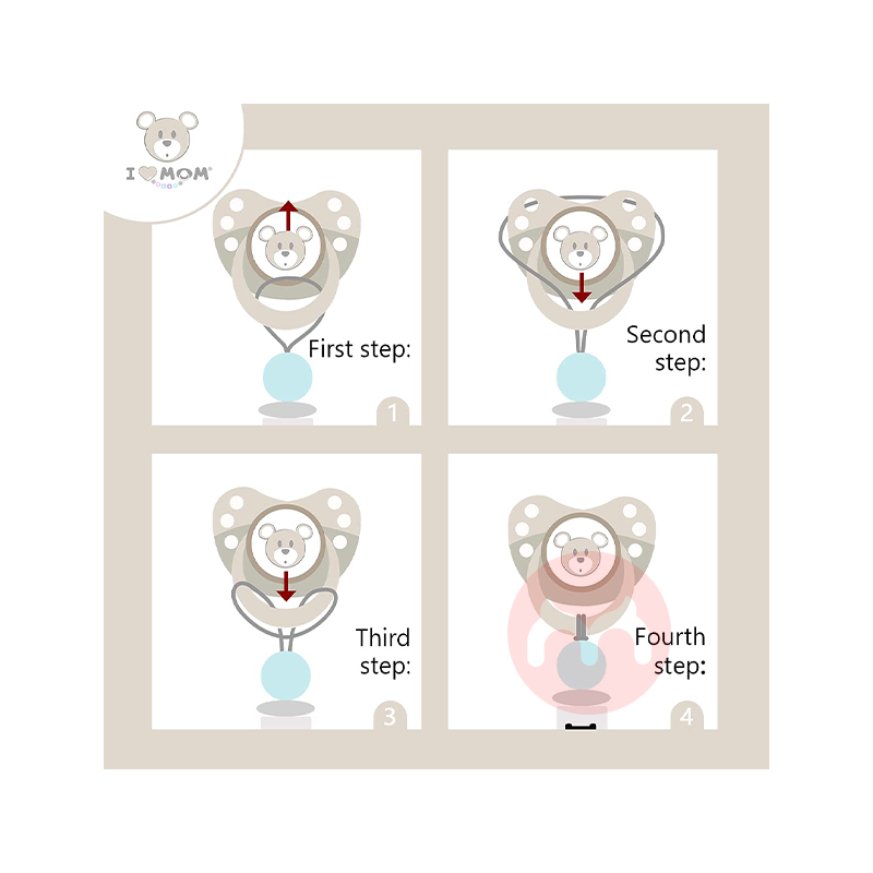 RUBY 나무 노리개 체인 무스 오리지널 해외 현지판