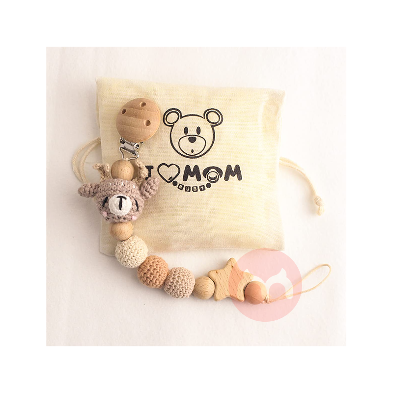 RUBY 나무 노리개 체인 무스 오리지널 해외 현지판