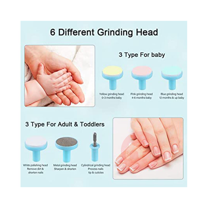 Rightwell 아기 전동 손톱깎이 해외 현지 오리지널