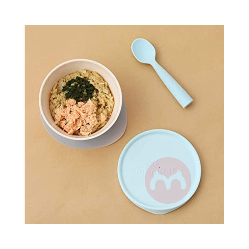 Miniware 미국 미니웨어 아기 흡입 컵 시리얼 그릇 아기 훈련 숟가락 원래 해외