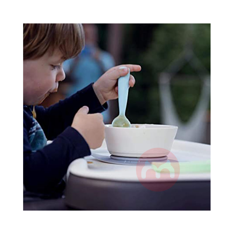 Miniware 미국 미니웨어 아기 흡입 컵 시리얼 그릇 아기 훈련 숟가락 원래 해외