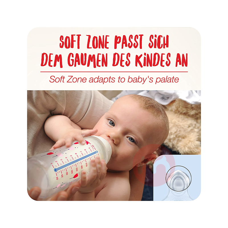 NUK 독일 NUK 배앓이 방지 젖병 4종 세트 미키 해외 현지 오리지널 에디션