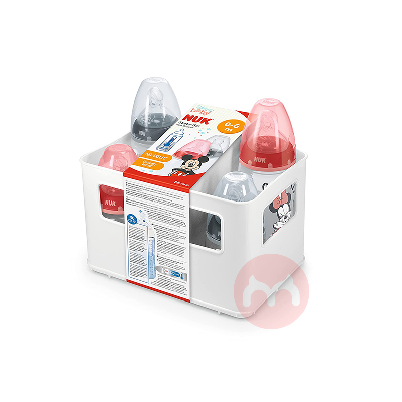 NUK 독일 NUK 배앓이 방지 젖병 4종 세트 미키 해외 현지 오리지널 에디션