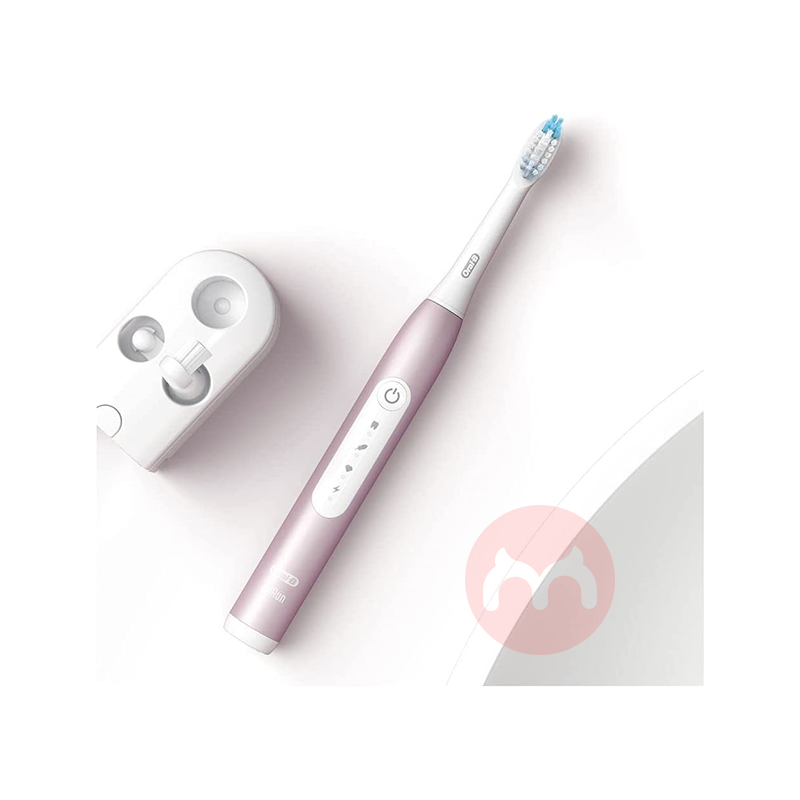 Braun 독일 Braun oral-b pulsonic slim luxe 4900전동 칫솔 2개 블랙/로즈 골드 해외 오리지널