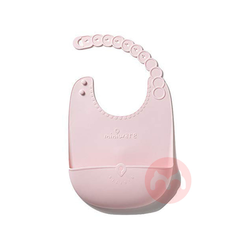 Miniware 미국 방수 턱받이/턱받이 투팩, 해외 현지 오리지널