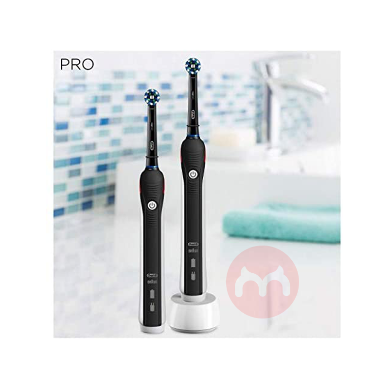 BRAUN 독일 oral-b PRO 2900 전동칫솔 2팩 블랙 해외 현지 오리지널