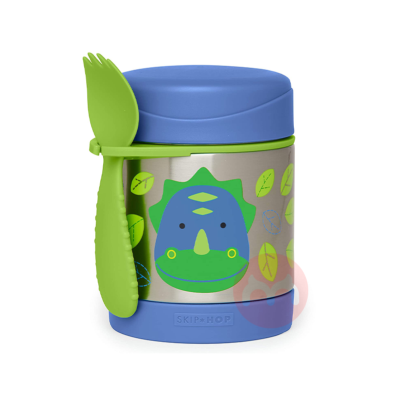 SKIP HOP 미국 SKIP HOP 어린이용 보온 냄비/스튜 냄비 공룡 해외 오리지널 버전