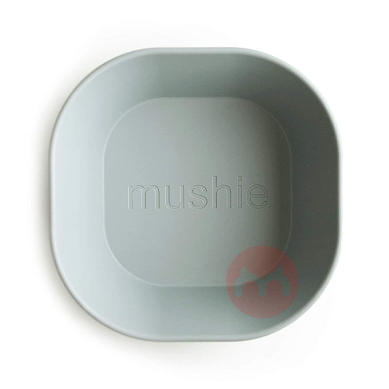 Mushie 덴마크 Mushie 식품 학년 실리콘 보완 식품 그릇 두 조각 오리지널 해외 현지 판