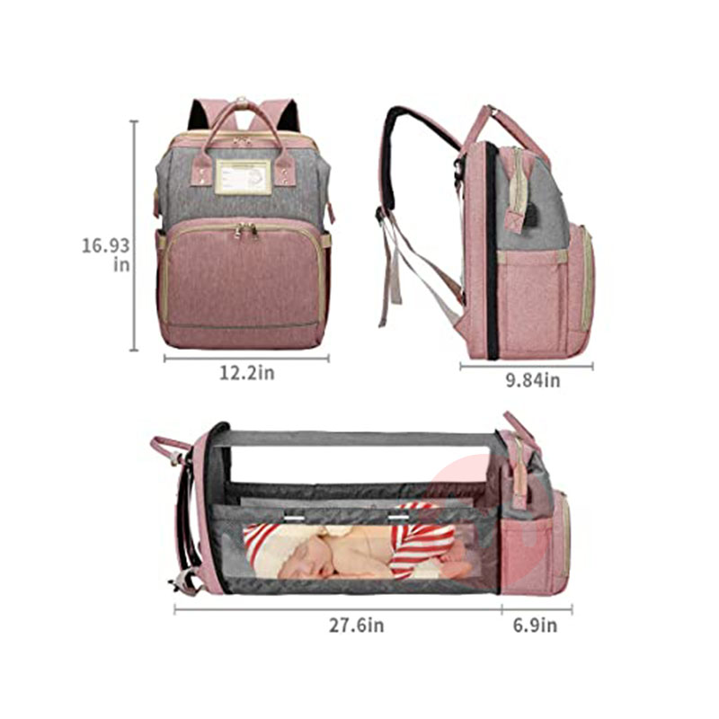 Shiaon American Shiaon 아기 기저귀 변경 배낭 다기능 미라 가방 해외 네이티브 원본