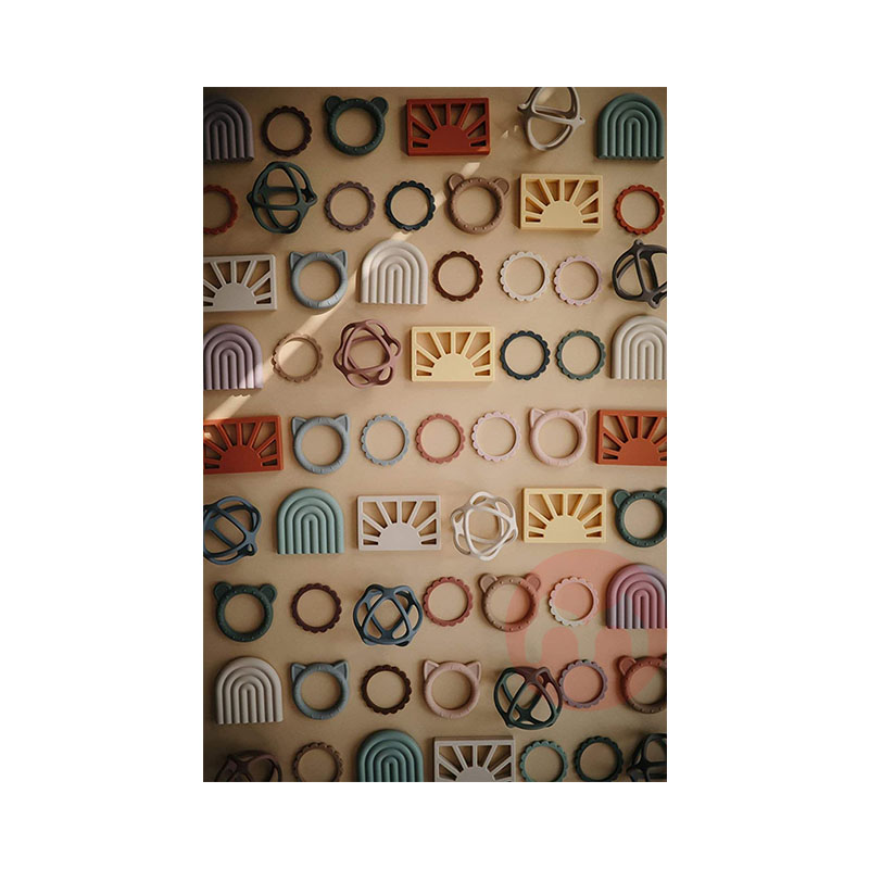 Mushie 덴마크 Mushie 아기 Teether 장난감 곰 젖니 링 해외 현지 원본