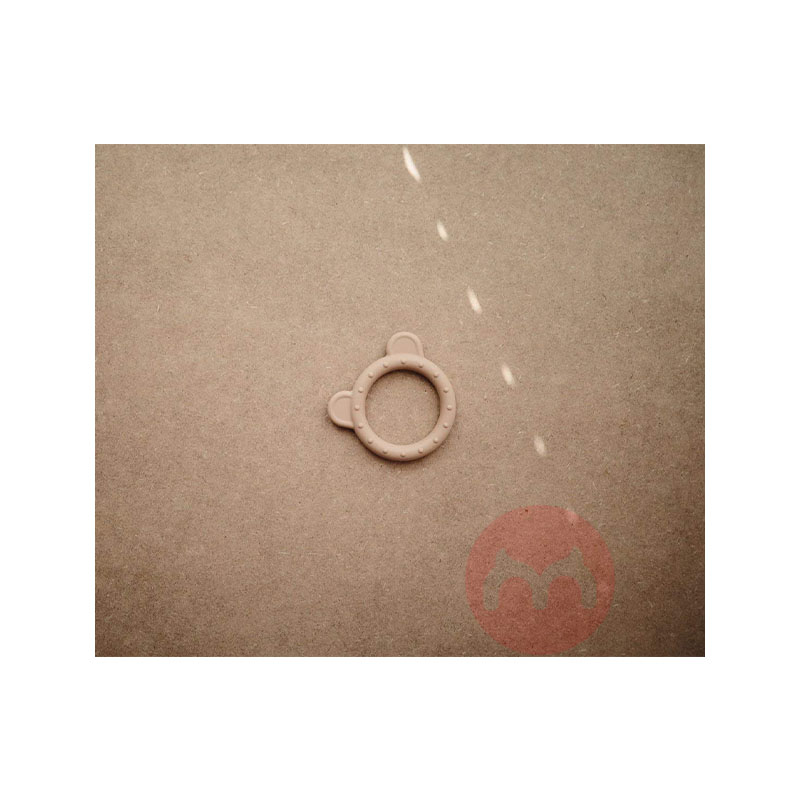 Mushie 덴마크 Mushie 아기 Teether 장난감 곰 젖니 링 해외 현지 원본