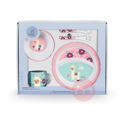 Sterntaler 어린이 식기세트 라마 롯데해외 현지 오리지널