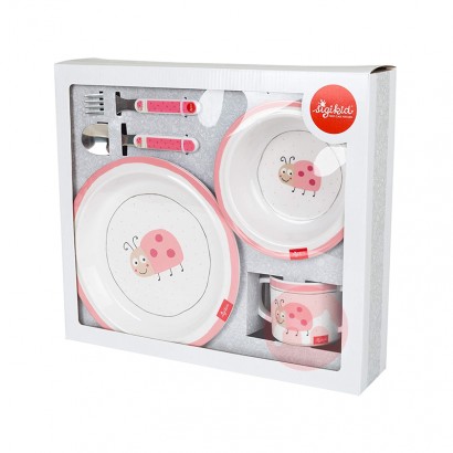 SIGIKID 어린이 식기 세트 무당벌레 해외 현지 오리지널