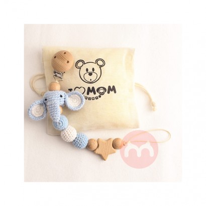 RUBY 나무 노리개 체인 코끼리 오리지널 해외