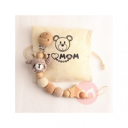 RUBY 나무 노리개 체인 무스 오리지널 해외 현지판