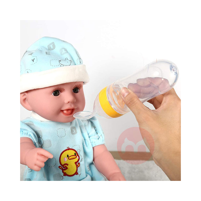 Tyenaza 실리콘 젖병 스푼(노란색) 해외 오리지날