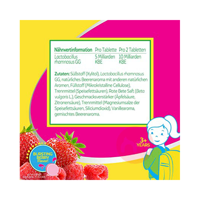 Culturelle 미국 어린이용 프로바이오틱 츄어블 정제 30개입/박스 오리지널 해외